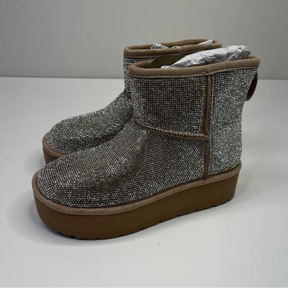 Madden Girl Ease-R Mini Cozy Platform booties sand multi - 6 - Picture 5 of 10